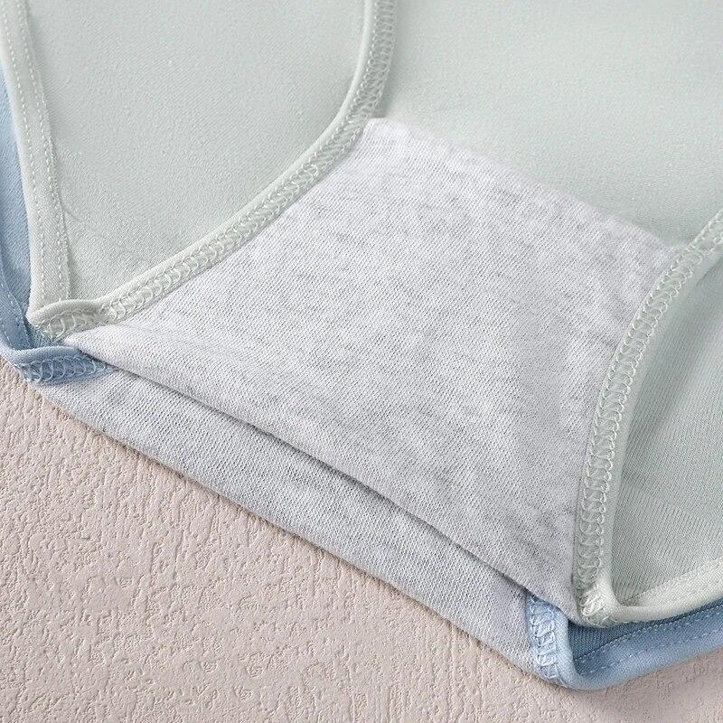 5Pcs/Set Cotton Women Panties Breathable Underwear Cute Bow Girls Briefs Low Waist Underpants