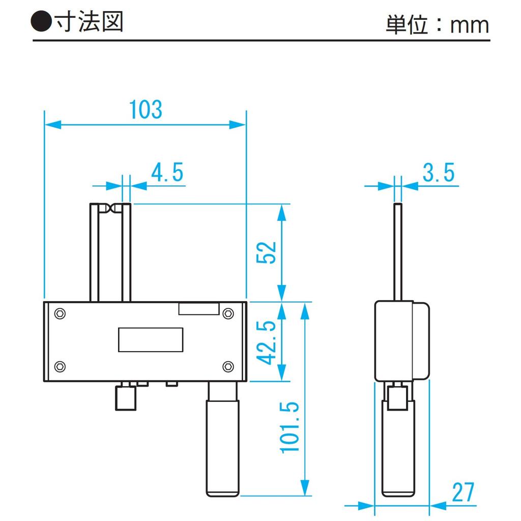 Niigata Seiki SK Цифровой штангенциркуль S-Line (за пределами) 19-42мм IRE50-1741
