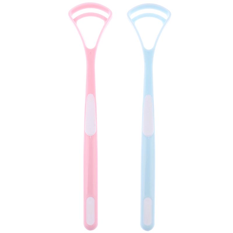 2PCS Tongue Cleaner Scraper Tongue Scraper For Kids Gentle Bacteria Clean Set
