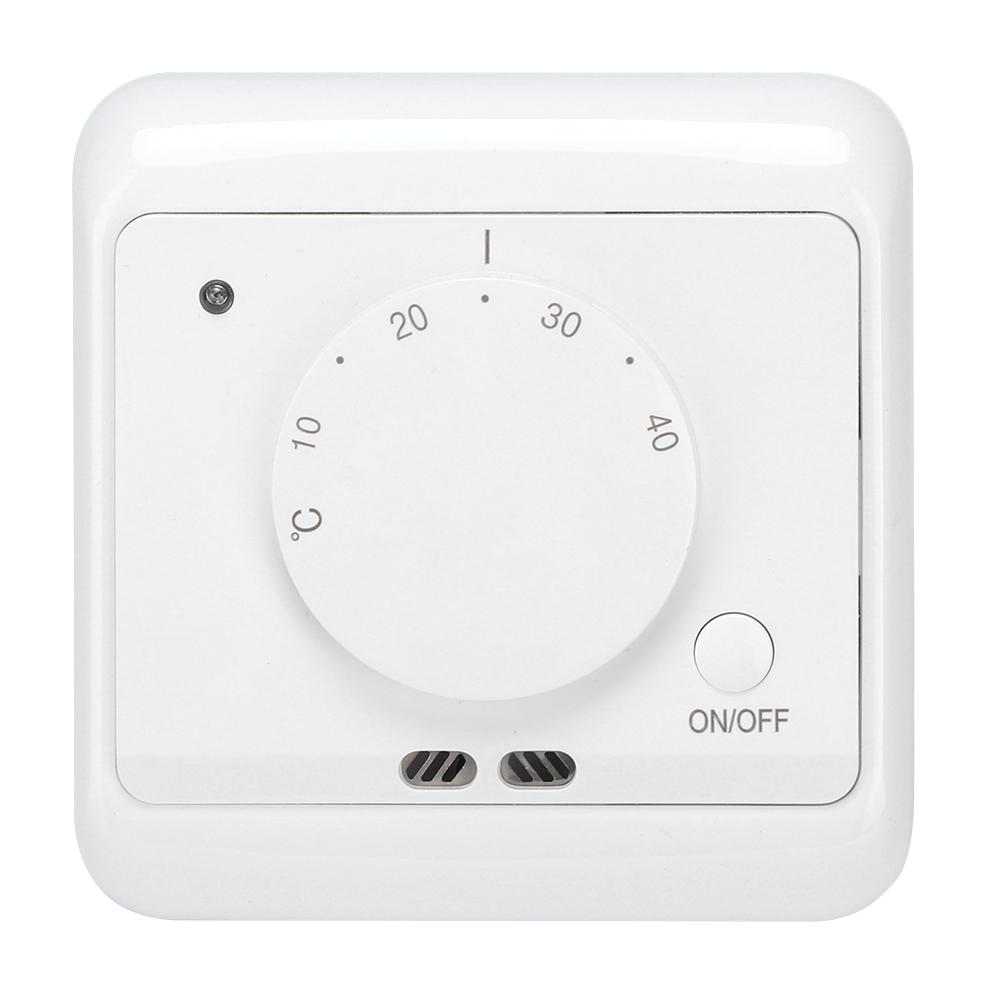 230 В 16 А настенный механический электрический термостат для отопления регулятор температуры