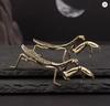 Antique Copper Ornament Brass Mantis Dragonfly Bee Cricket Figurines Miniature Insect Collection Statues Feng Shui Gifts