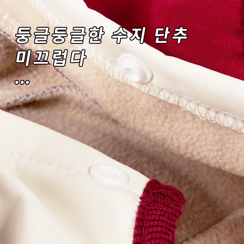 Japan and South Korea pet dog cat outdoor waterproof clothes autumn and winter velvet warm clothing 11 jacket