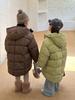 Children's Winter 2025 Mid-Length Down Coat - Thick, Warm Cotton Jacket for Boys and Girls