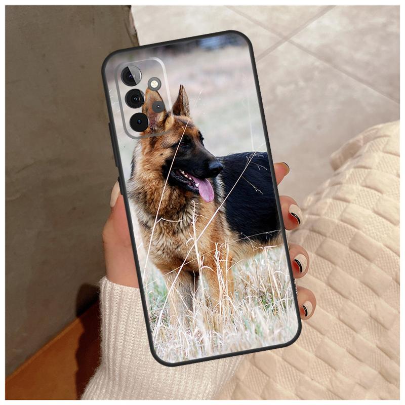 Немецкая овчарка Для Samsung Galaxy A36 A56 A16 A26 A06 A52 A53 A33 A13 A34 A54 A14 A15 A35 A55 A22 A32 Чехол