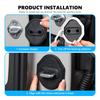 Universal Car Silicone Door Lock Anti-Collision Cover Accessories For Volvo AWD XC60 S40 XC40 XC90 C30 C70 S60 S80 S90 T6 V40 JG2
