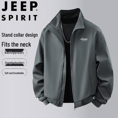 JEEP SPIRIT Мужская весенне-осенняя куртка со стойкой