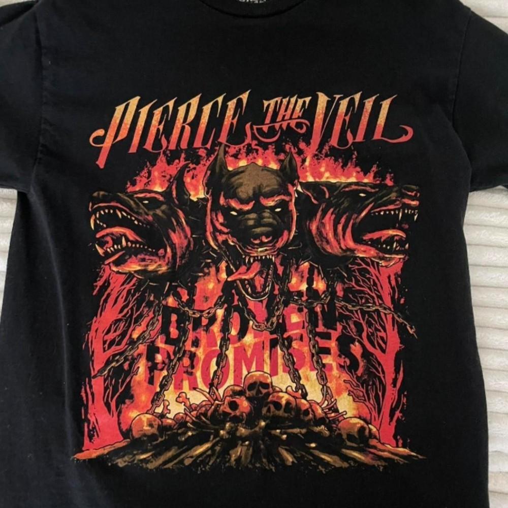 Pierce The Veil Broken Promises T-shirt Short Sleeve tee Unisex tee