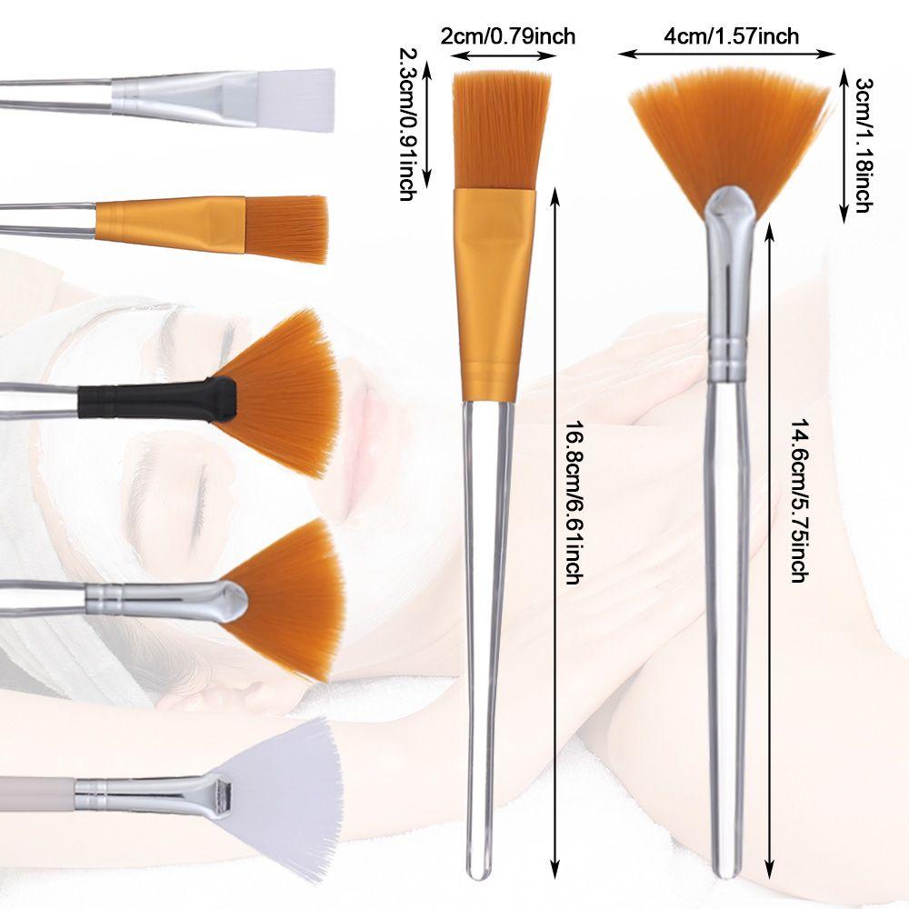 Лосьон для нанесения ночной маски DIY глиняная маска для лица кисточка для нанесения маски веер аппликатор для маски для лица инструменты