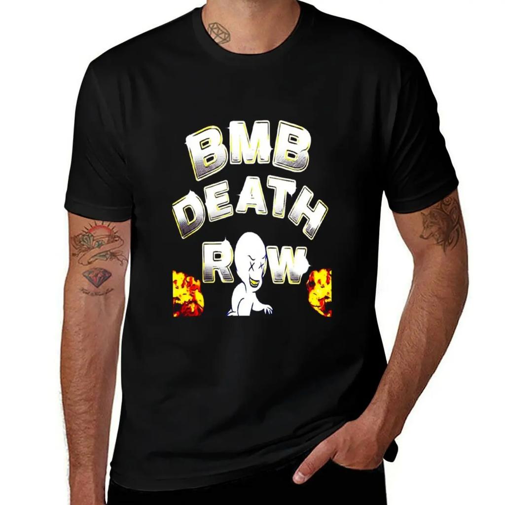 Bmb death row spaceghostpurrp Футболка мужская одежда спортивные фанаты заготовки мужская одежда