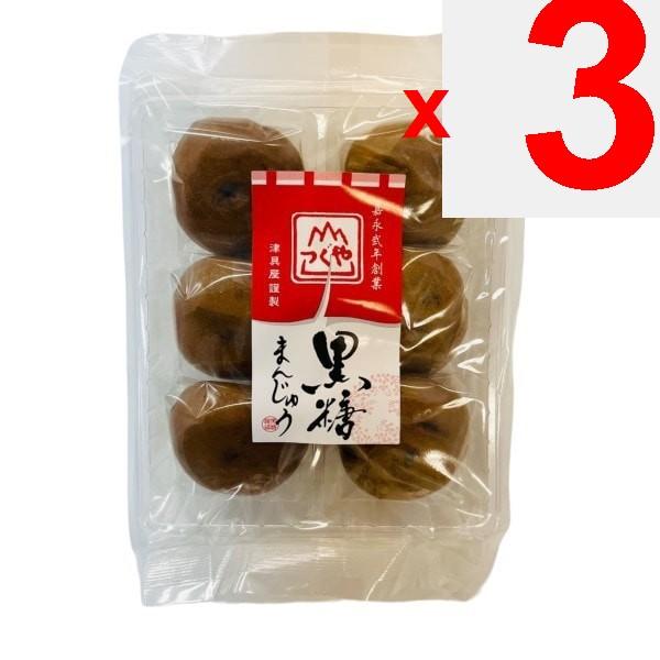 Tsuguya Коричневый сахар Манджу (Норен) 6 штук Вагаси