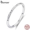 Simple Minimalist Finger Rings for Women 925 Sterling Silver Stackable Band Fashion Jewelry
