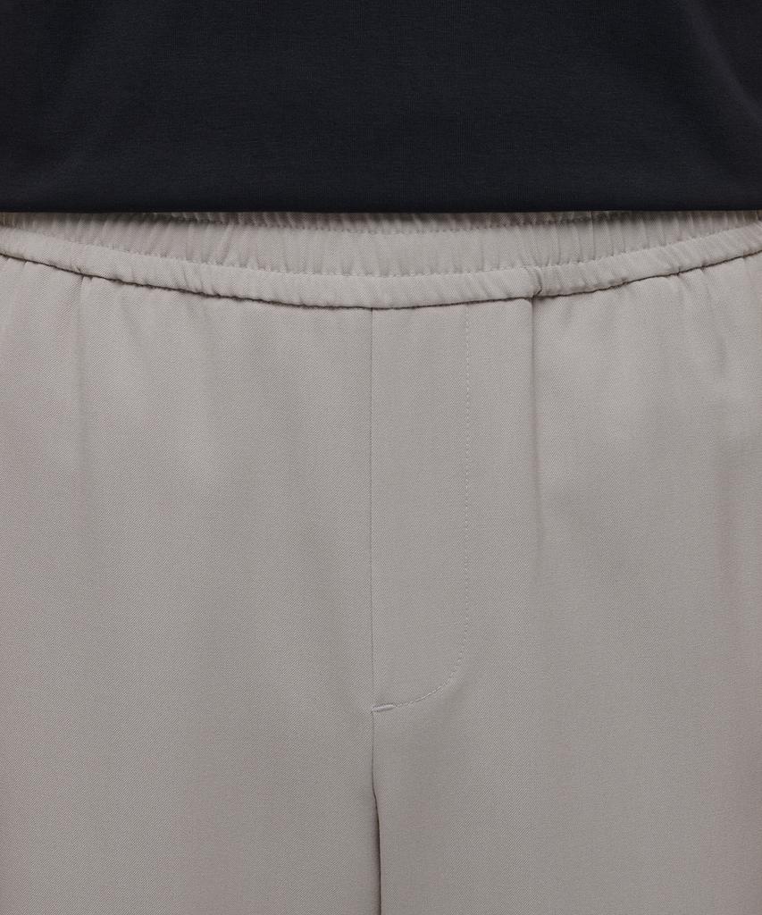 MUSINSA STANDARD Genderless Wide Elastic Waist Slacks [Light Beige]