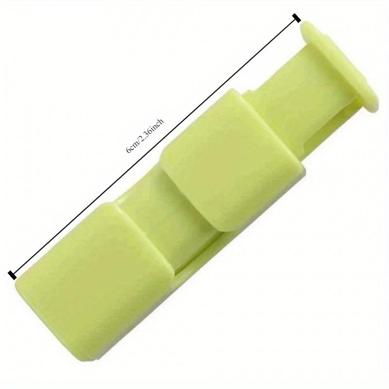 8-Pack Reusable Food Seal Clips - Multi-Colored, Easy Lock/Press for Freshness, Bread & Kitchen Storage