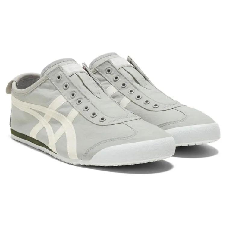 ONITSUKA TIGER Mexico 66 Slip- 'Серый Устрица Белый' (унисекс) Беговая обувь серо-устричного цвета / Белая 1183B603 020