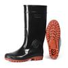 Men's Waterproof Non-Slip High-Top Rain Boots, Thick-Soled and Wear-Resistant for Fishing, Work, and Mining.