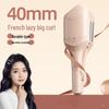 Minhuang 40-мм щипцы для завивки вафельных роллов: Мягкие отрицательные ионы, Локоны-волна, Безопасный для волос дизайн.