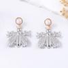 Digadagu Metal Insect Dangle Earrings New Women's Classic Vintage Insect Earrings Daily Zircon Accessories