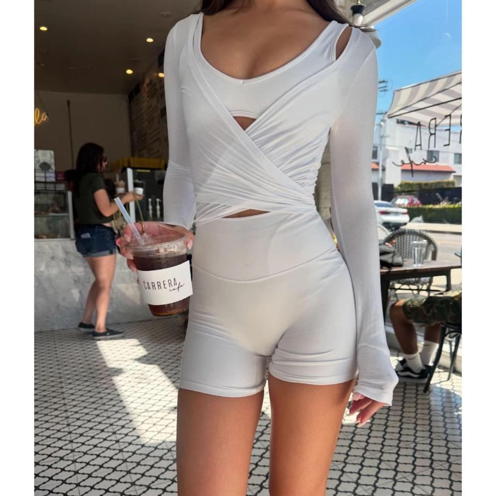 Европейский и американский кардиган на шнуровке с длинным рукавом: Эластичная, Утягивающая, Одежда для йоги и пилатеса (1777 г.)