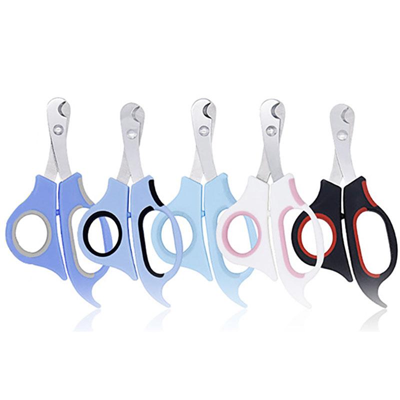 Лезвие из нержавеющей стали для собак, кошек, домашних животных, кусачки для ногтей, PP+TPR, удобная ручка, бытовые кусачки для ногтей, принадлежности для профессионалов