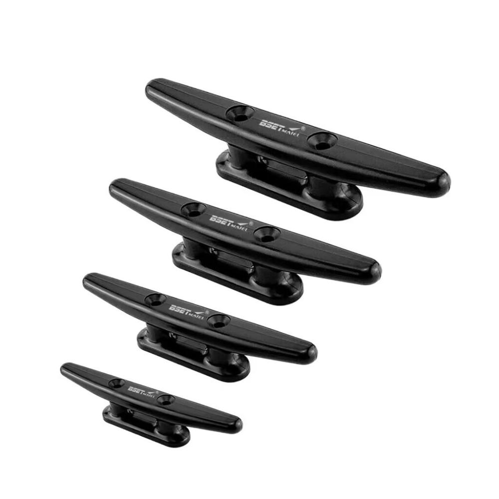 Нейлоновый пластик, низкая плоская планка, планка с открытым основанием, морская лодка, яхта, палубная линия, веревочная стяжка, оборудование для лодки, аксессуары