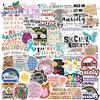 50 Anxiety Awareness Anxiety Sensory Graffiti Stickers Decorate Guitar Notebook Suitcase Waterproof