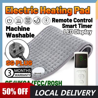 Электрическая грелка 30X60 см, моющаяся, электрическое одеяло для термотерапии, облегчение менструальной боли, теплая подушка для офиса