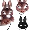Маска животного 3D Реалистичная маска на пол-лица Хэллоуин Карнавал Маскарад День рождения Игровые Косплей Аксессуары для костюмов Реквизит