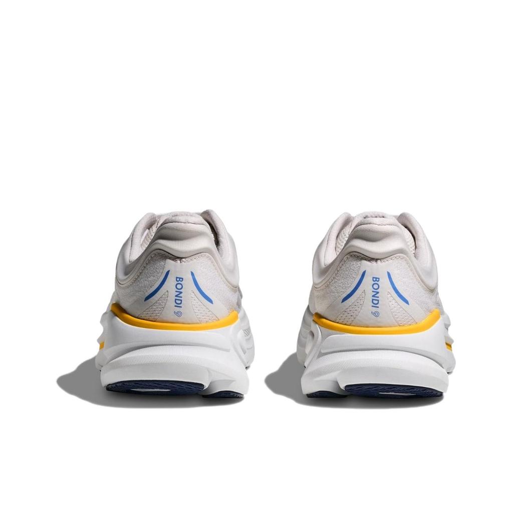 HOKA Bondi 9 Белый Цемент Мужские Кроссовки 1162011-WGRT