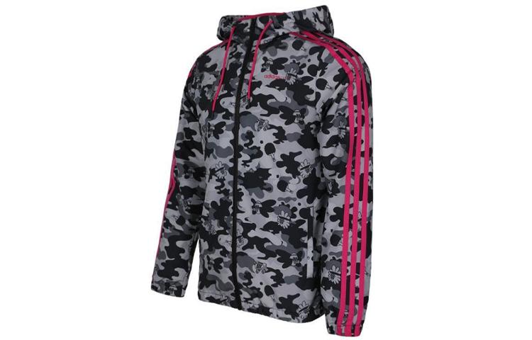 Adidas Neo Jackets Men's Black Hooded Moderate Other FU3597