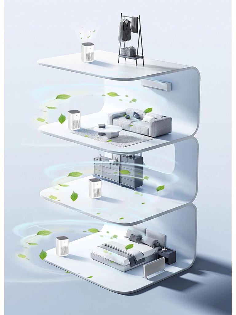 2025 USB Очиститель и Дезодоратор Воздуха для Дома или Офиса