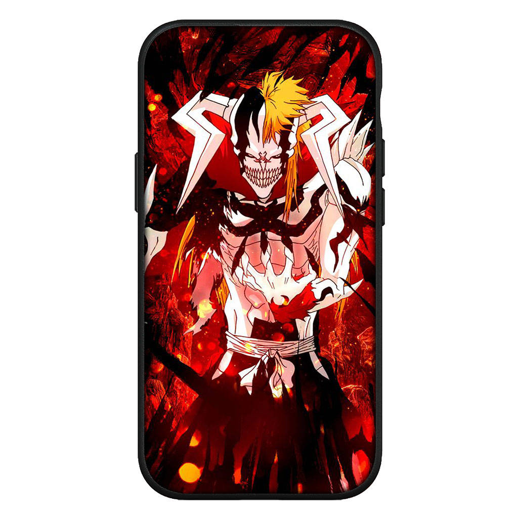 Для iPhone 16 15 Xiaomi Redmi Note 14 13 12 11 Pro Max X 8 16e Samsung Galaxy S25 S24 S23 Moto OPPO Bleach Zaraki Kenpachi Kurosaki Ichigo чехол для телефона