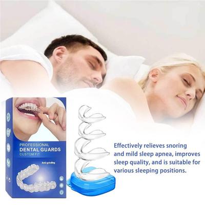 Капа от храпа Силиконовая капа от храпа Бруксизм Помощь для сна Апноэ Защита зубов Устройство от храпа Стоп Храп Оральный