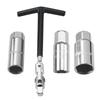 Spark Plugs Socket Wrench T-Handle 16mm 18mm 21mm Removal Tool Fit For Motorcycles Spark Plugs Socket Wrench Remover