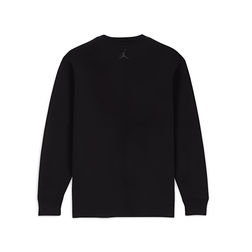 Jordan Футболка XA Ma Maniere L/S (Азия) Черная уличная одежда унисекс DX5650-010