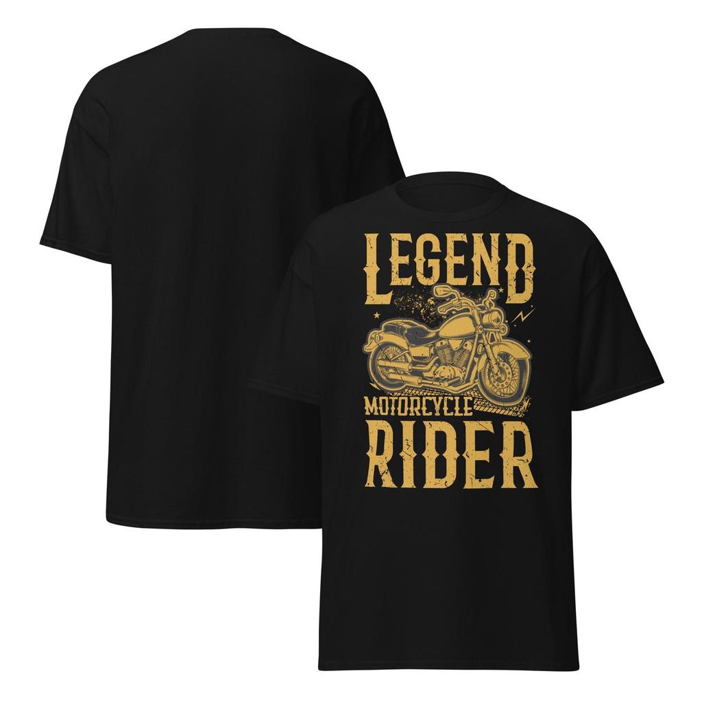 Legend Motorcycle Rider Vintage T-Shirt Design T-shirt