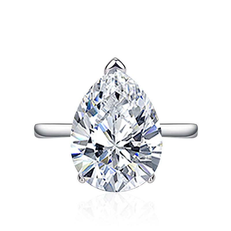 Sace Gems Классическое кольцо из медного сплава с цирконом, женские ювелирные изделия, свадебный подарок для вечеринки