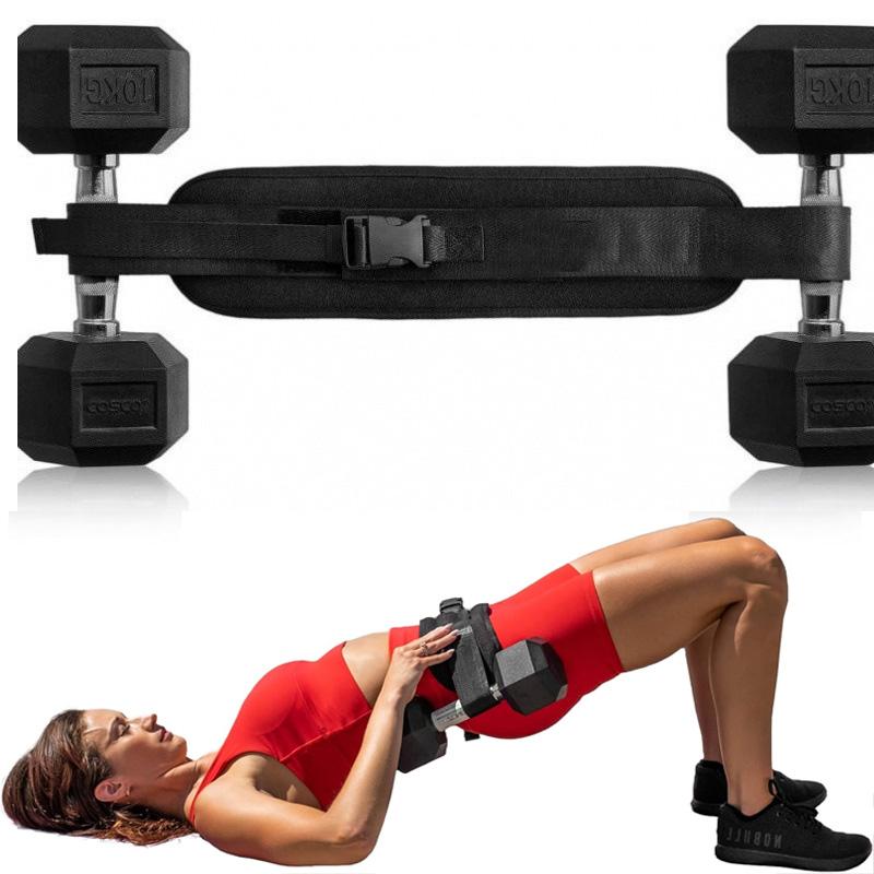 Free Weight Training Belt for Hip Thrusts Glute Bridges Squats Lunges Ideal Companion for Dumbbells Kettlebells in Leg Day