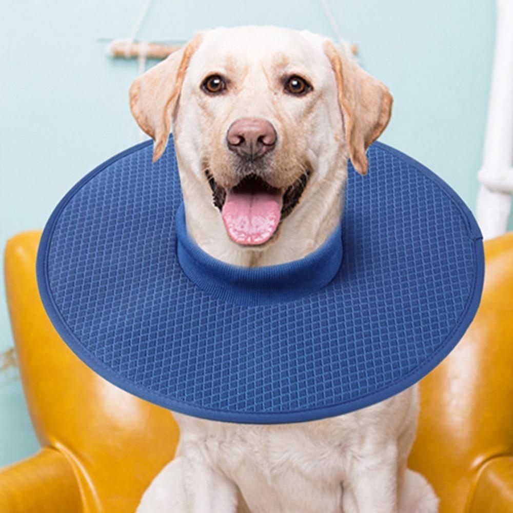 Waterproof Dog Recovery Cone Mesh Fabric Dog Protective Cone Dog Elizabeth Cone Skin Protection