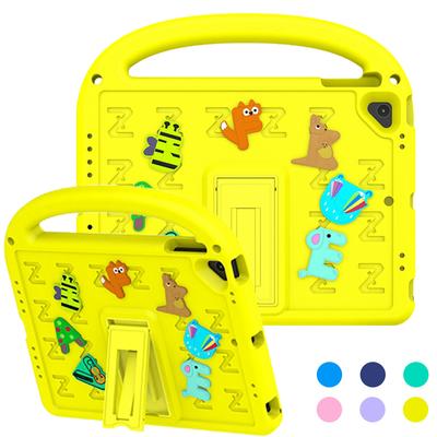 Для Apple iPad Pro 9.7 2017 2016 Air 1 2 A1474 A1566 A1673 A1822 A1954 чехол для детей с мультяшными буквами портативный ударопрочный чехол-подставка из вспененного ЭВА для планшета