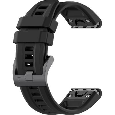 REYDA Силиконовый ремешок, совместимый с Garmin Fenix 8 43 мм, 20 мм ремешок для часов с быстрой фиксацией, мягкий дышащий силиконовый браслет, спортивный браслет, сменный ремешок