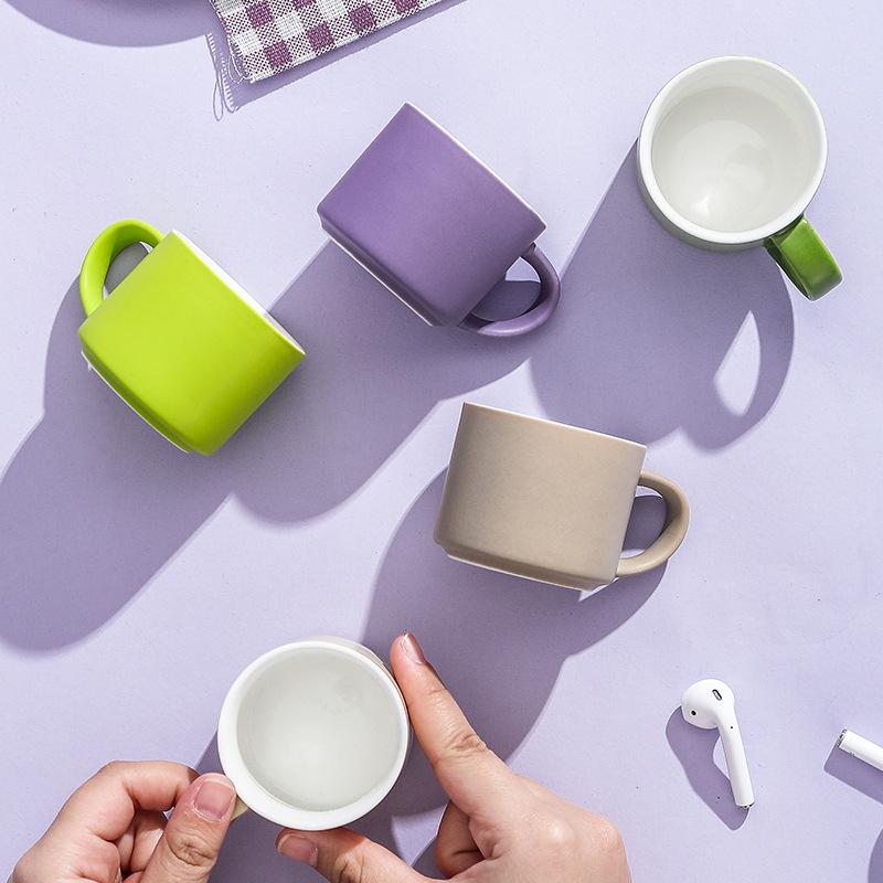 Elegant Ceramic Coffee Cup Set Gift Box for Birthday Party Wedding Souvenir Present