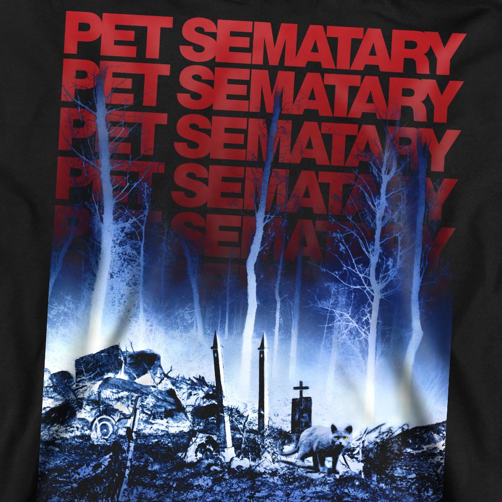 Кладбище домашних животных Унисекс Толстовка для взрослых