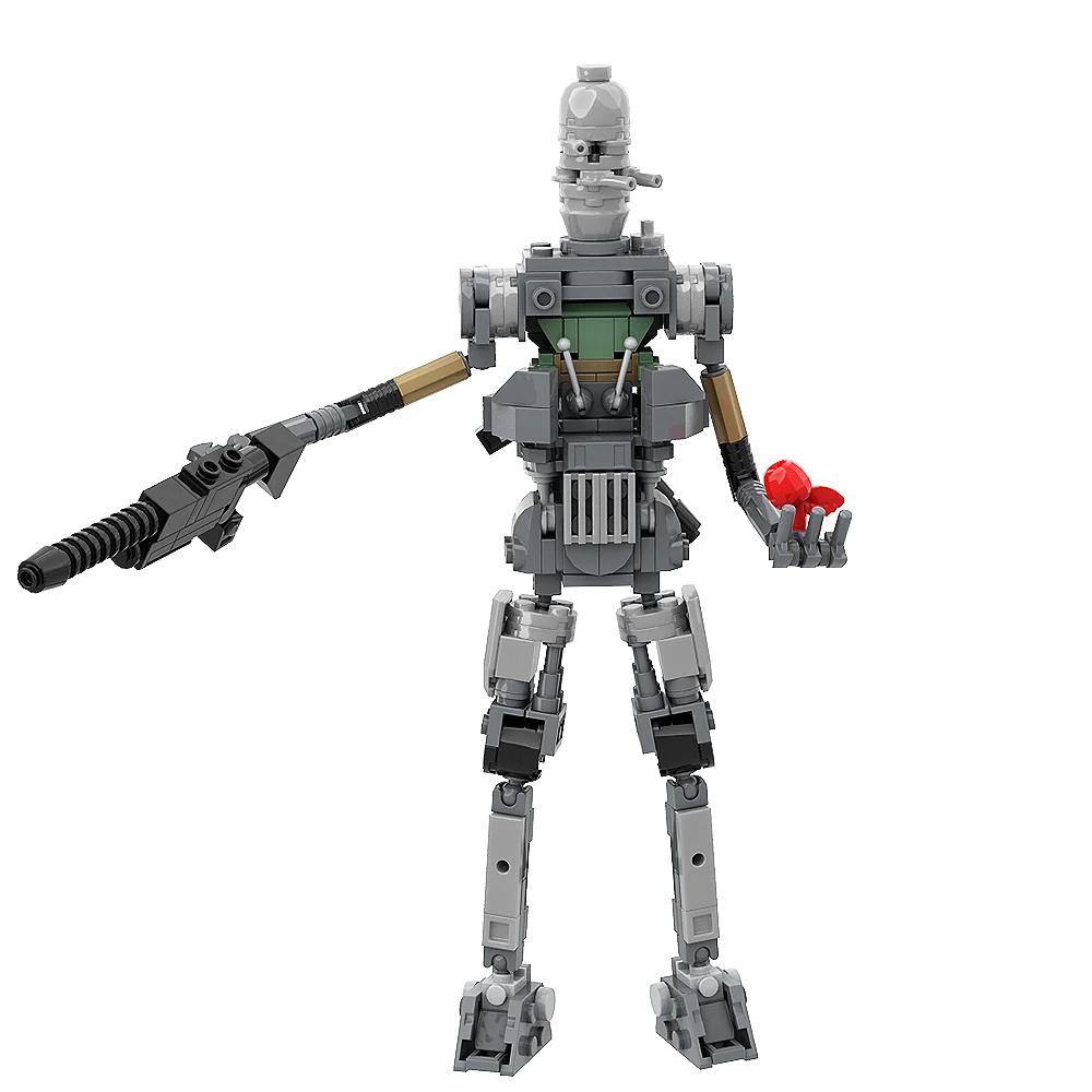 Gobricks MOC IG-12 Набор Строительных Блоков Фигурка из Космического Фильма Дизайн Креативные Строительные Блоки Образовательные Игрушки Для Детей Подарок на День Рождения