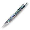 LACHIEVA LUX Natural Abalone Shell Mechanical Pencil Luxury Seashell Includes 12 Refills 0.7mm, Design, 0.7mm