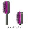 Massage Comb Hair Brush Air Cushion One-Key Self Cleaning Hair Comb Professional Detangling Scalp Air Bag Comb For Hair Accessories