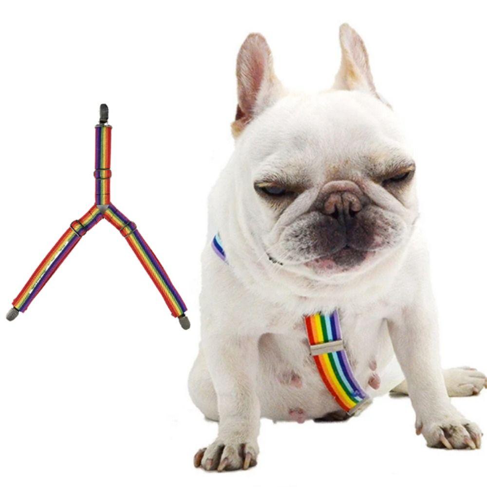 Эластичный ремешок-клипса для физиологических штанов для питомца, полиэстеровый держатель для подгузника для собаки, подтяжка, для дома/улицы