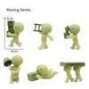 6pcs Mini Moving Series Same Style Glow In The Dark Mini Figure - Car Decoration Healing Luminous Blind Box