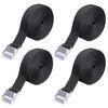Aicosineg 8m Cargo 8m for and Attaching and Fastening Straps for Bicycles and and Earthquake 25mm 8m Set of 4 Tie-Down Straps, Long, Multi-Purpose,