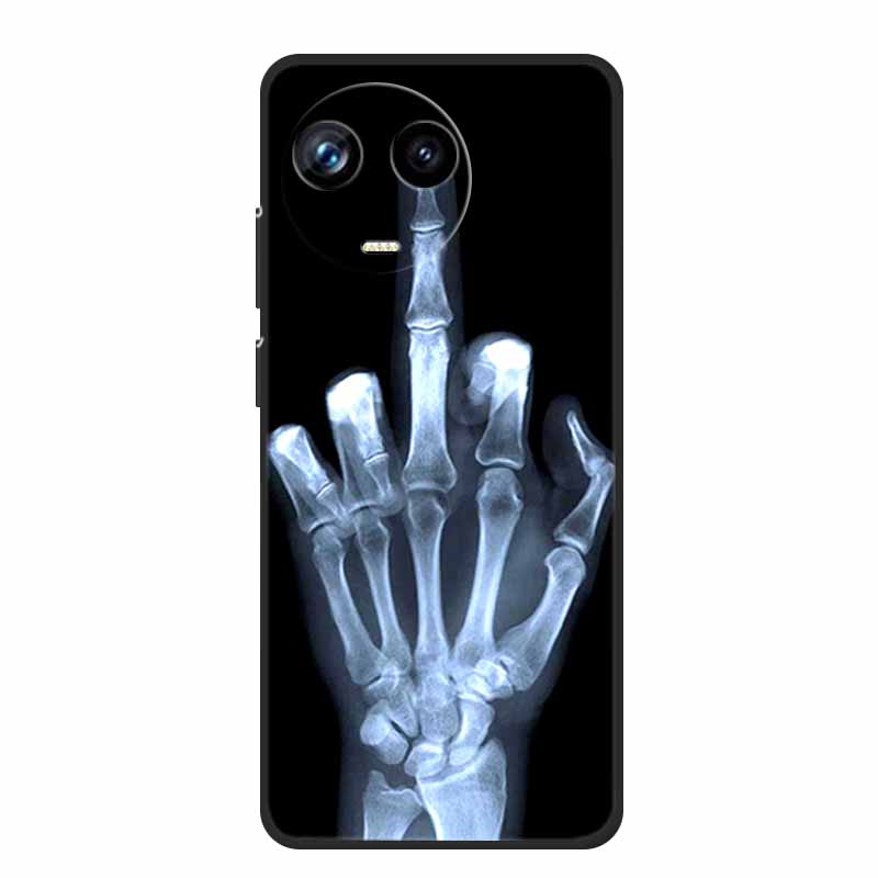Для Realme 11 11X 5G RMX3780 Чехол ТПУ Животные Мягкий Силиконовый Бампер Задняя Крышка Чехлы для Телефона для Realme11X RMX3785 Волк Крутые Fundas
