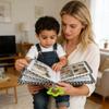 Soft Photo Cloth Book Baby's My Firsts Family Album My Firsts Book of Photos Baby Memory Album Holds 4×6 Pictures